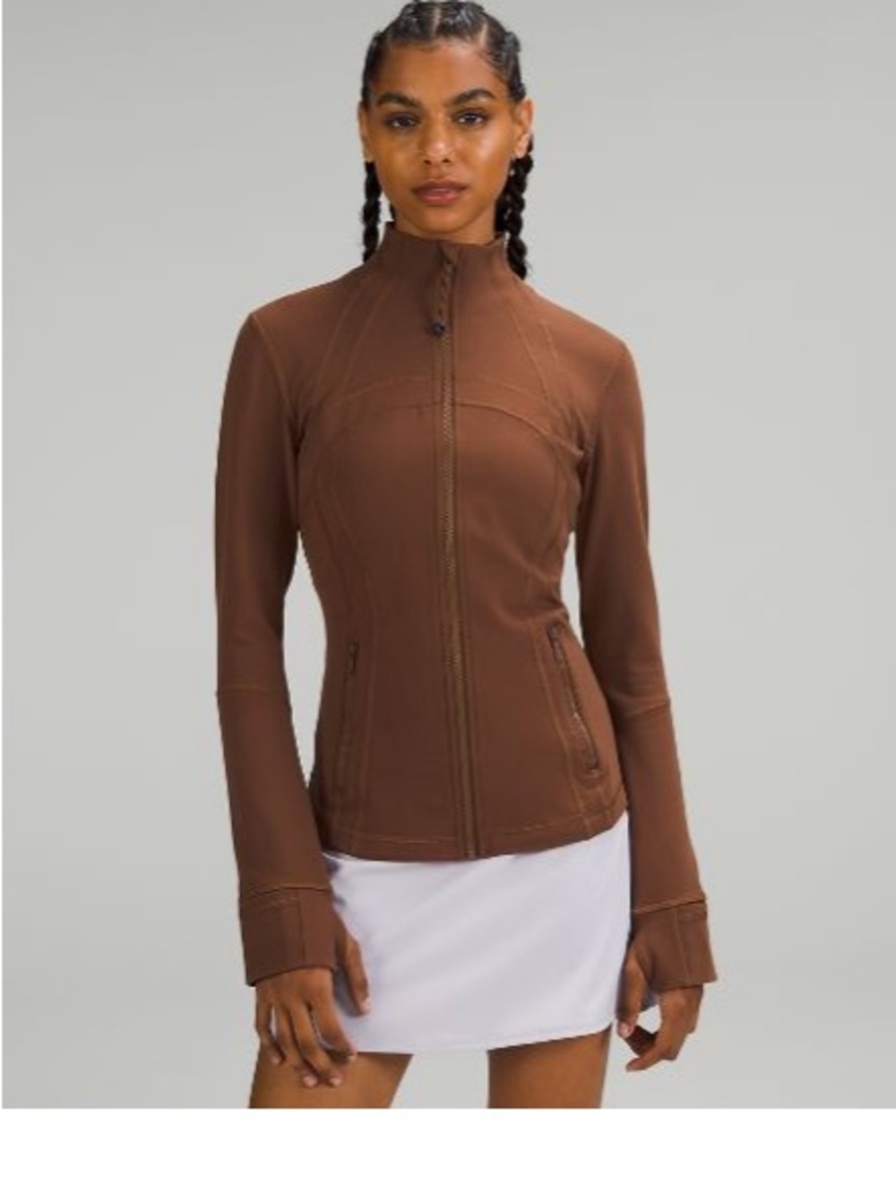 roasted brown lululemon define jacket